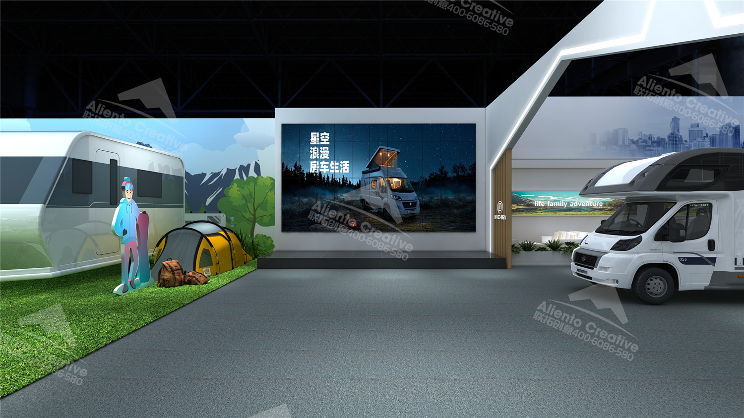 北京房車展設(shè)計搭建