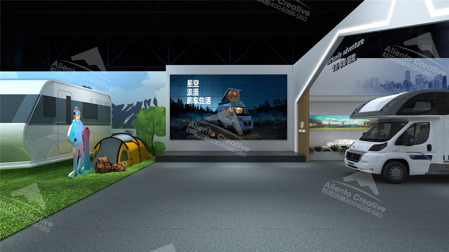 北京房車展設(shè)計搭建